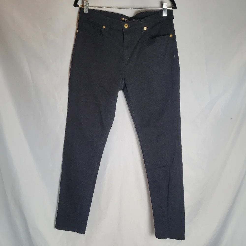 Michael Kors Izzy Skinny Black Jeans Women's Size 12